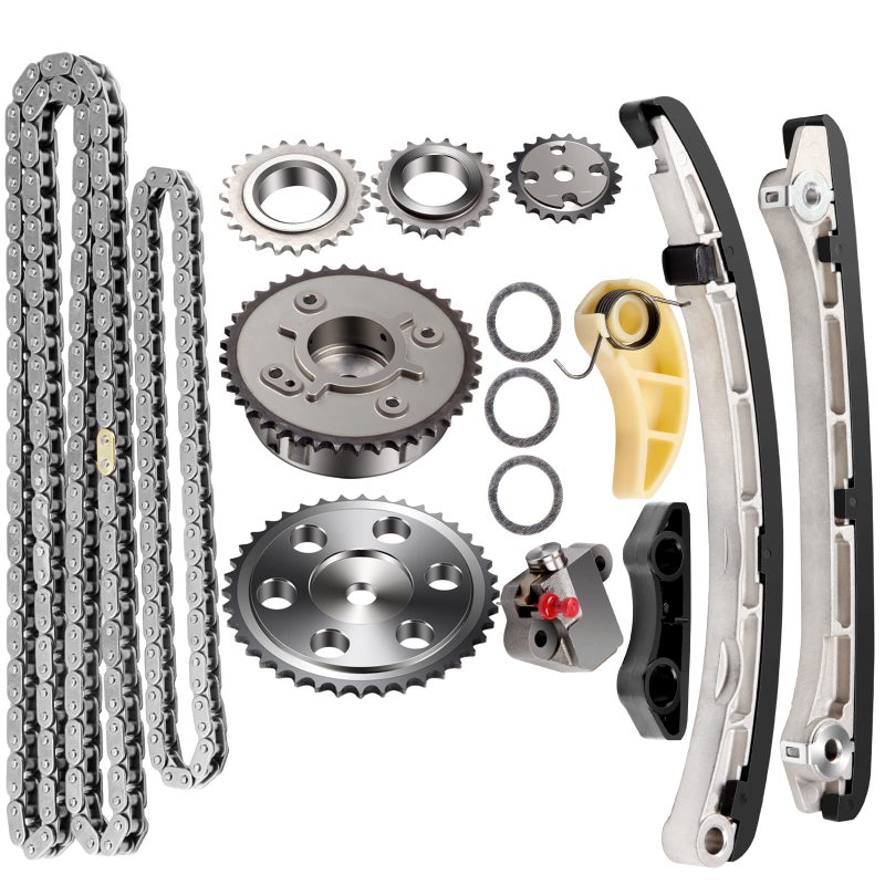 OCPTY Timing Chain Kit for Mazda 3 CX-7 6 2.3L 2260CC l4 GAS DOHC Turbocharged - Image 1